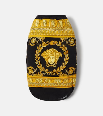 Printed cotton-blend dog T-shirt | Versace Home