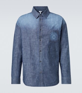 Anagram cotton poplin shirt | Loewe