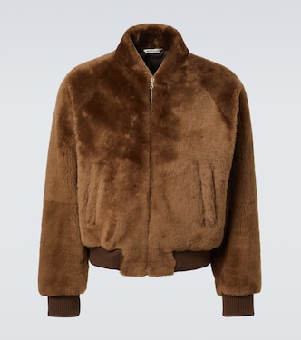 Shearling blouson jacket | Auralee