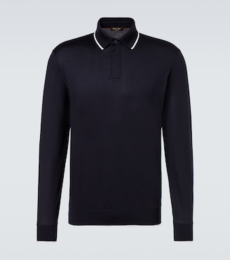 Waitaki virgin wool polo shirt | Loro Piana