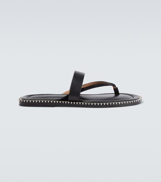 Leather thong sandals | Dries Van Noten