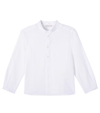 Elies cotton poplin shirt | Bonpoint