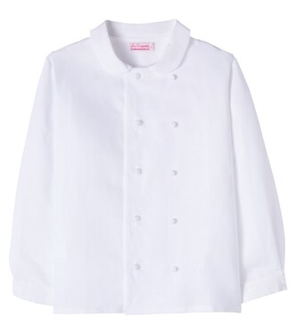 Barba linen and cotton shirt | La Coqueta