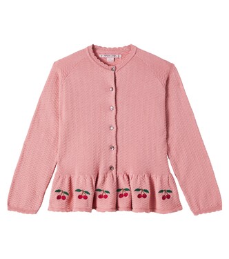 Cypres pleated cotton cardigan | Konges Sløjd