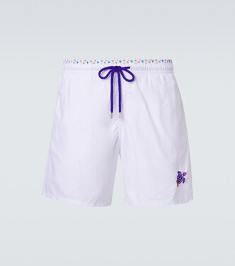 Moka printed swim trunks | Vilebrequin