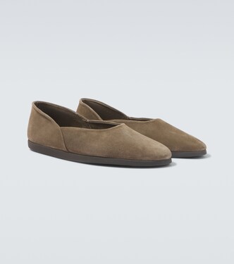 Suede slip-on shoes | Stòffa