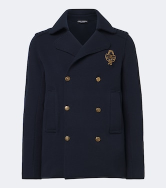 DG knitted cotton blazer | Dolce&Gabbana