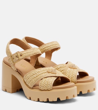 Crochet sandals | Prada