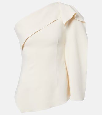 Lavinia draped one-shoulder top | Fforme