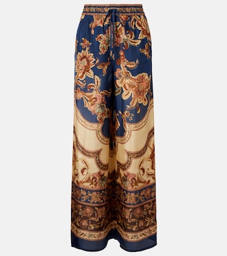 Palazzo-Hose Aster aus Seide | Zimmermann