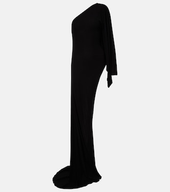 One-Shoulder-Maxikleid aus Jersey  | Gucci