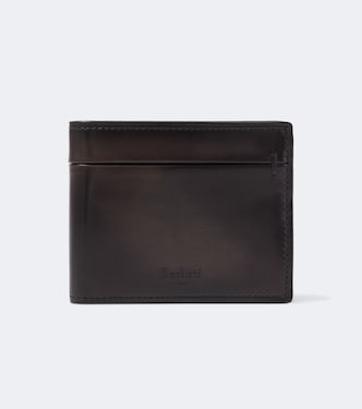 Makore leather bifold wallet | Berluti