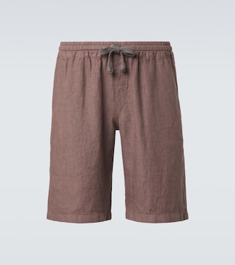 Shorts aus Leinen | Fedeli