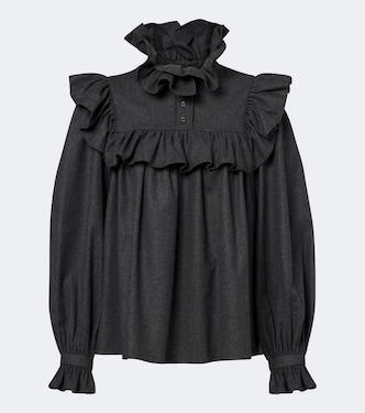 Bluse aus Flanell | Chloé
