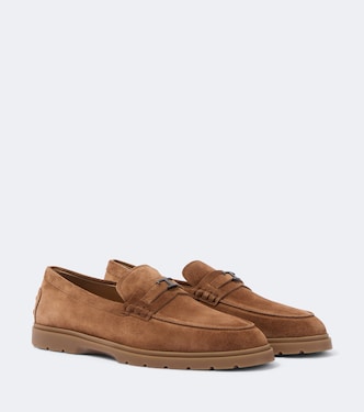 Suede penny loafers | Tod's