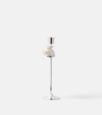 Shell sterling silver candle holder | Tavares 1922
