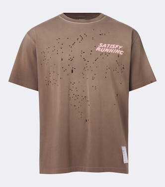 MothTech™ printed cotton T-shirt | Satisfy