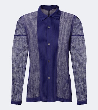 Rustic Mesh pleated shirt | Homme Plissé Issey Miyake