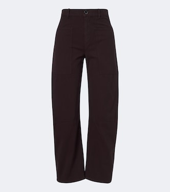 Brylie barrel-leg jeans | Velvet