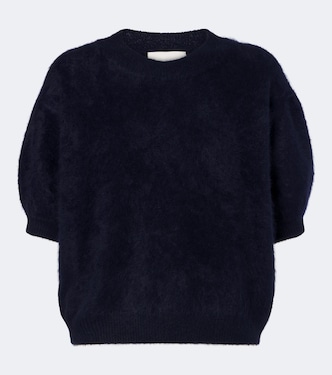 Juniper brushed cashmere sweater | Lisa Yang