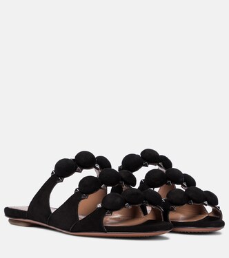 Bombe suede sandals | Alaïa
