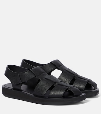 Fisherman leather sandals | The Row