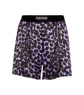 Leopard-print shorts | Tom Ford