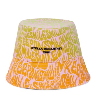 Printed cotton bucket hat | Stella McCartney
