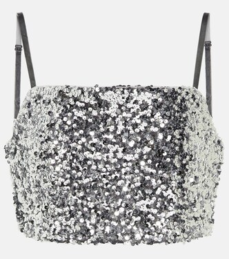 Cropped-Top Shimmering Attraction | Dorothee Schumacher