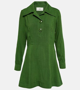 Minikleid aus einem Seidengemisch | Ami Paris