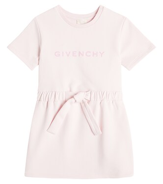 Logo cotton-blend dress | Givenchy Kids