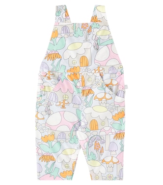 Baby printed cotton overalls | Stella McCartney Kids