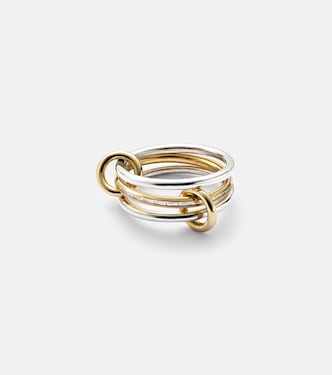 Anello Sonja SG in oro 18kt e argento sterling con diamanti | Spinelli Kilcollin