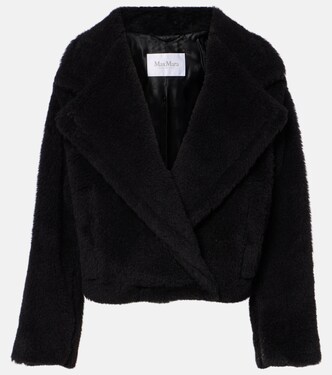 Oggeri alpaca, wool, and silk teddy coat | Max Mara