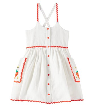 Linen and cotton dress | Stella McCartney Kids