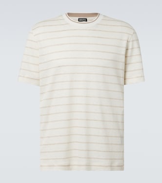 T-Shirt aus einem Leinengemisch | Zegna