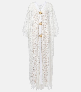 Lace guipure maxi dress | Oscar de la Renta