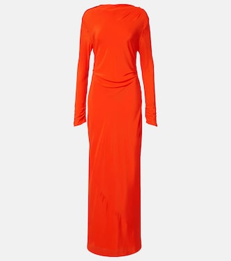 Robe longue Fresca en crêpe de soie | SIR