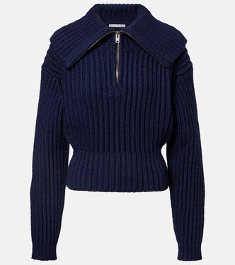 Pull brodé en laine | Acne Studios