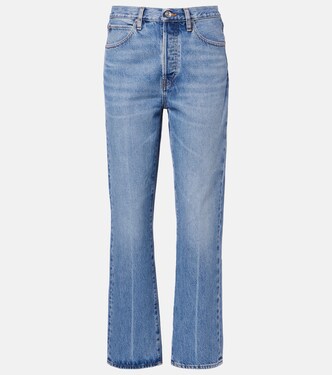 Jean droit The Vertical Crop raccourci | Frame