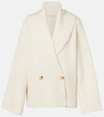 Ribbed-knit wool-blend jacket  | Vince