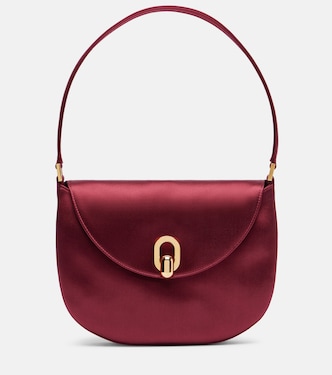 Tondo Small satin shoulder bag | Savette