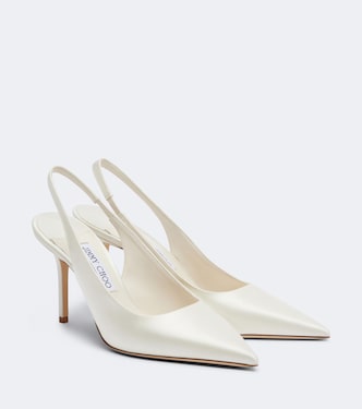 Pumps slingback Love in raso | Jimmy Choo