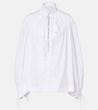 Ruffled cotton blouse | Dries Van Noten
