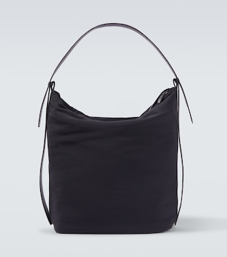 Airport leather-trimmed tote bag | Studio Nicholson