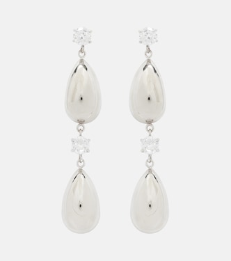 Crystal-embellished drop earrings | Magda Butrym