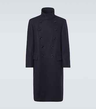 Double-breasted wool coat | Tom Ford