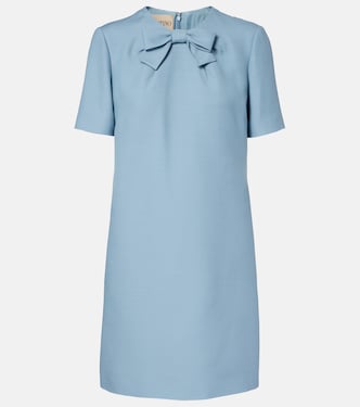 Crepe Couture bow-detail minidress | Valentino