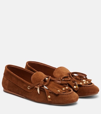 Loafers Arodo aus Veloursleder | Ancient Greek Sandals