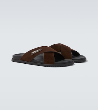 Suede slides | Dolce&Gabbana